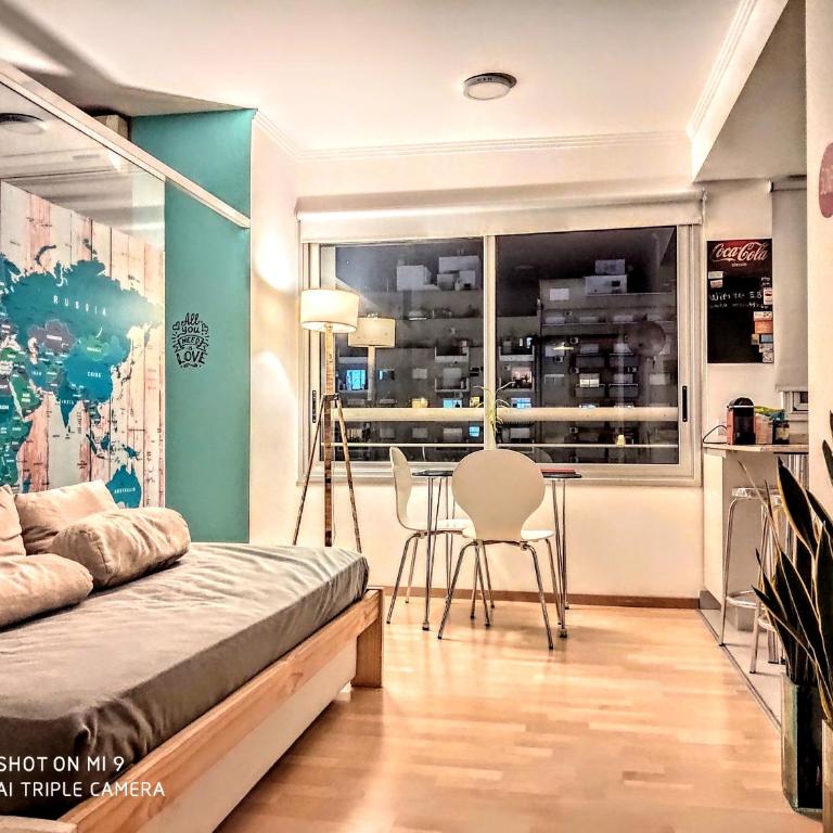 Moderno Loft en Palermo Queen Gym Pileta Parrilla plaza de Niños cancha de fútbol - Apartamento de 1 dormitorio - 8