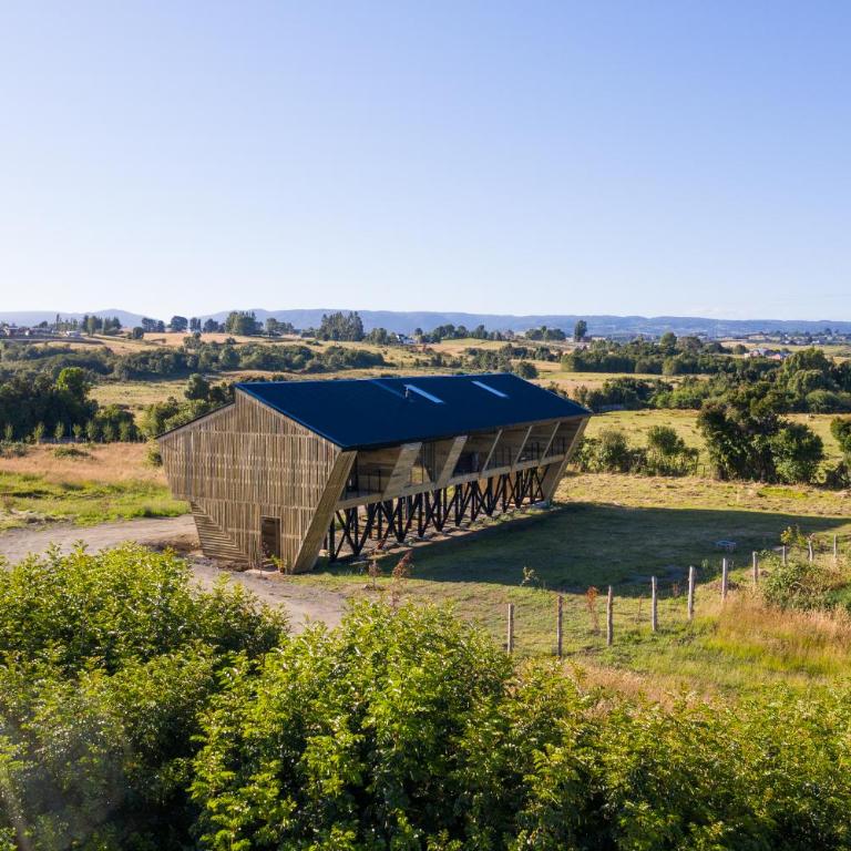 Cabaña Eco Loft Chiloe Chonchi - Habitación Doble Deluxe con vistas al mar - 2 camas - 4