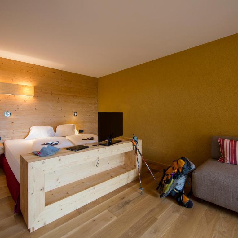 Dolomitenblick alps boutique hotel - Habitación Doble Superior con balcón y vistas a la montaña - 10