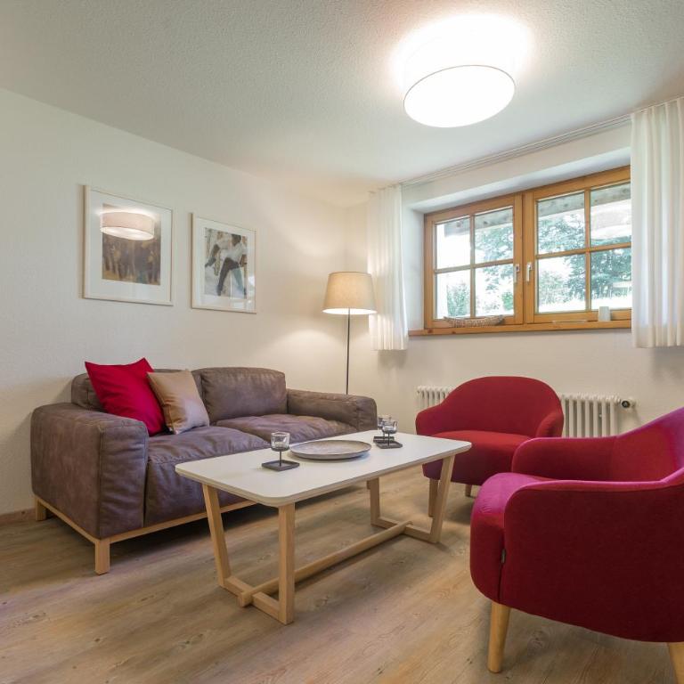 Ferienwohnungen Alpentraum - Landhaus Gutermann - Apartment mit Terrasse - 8