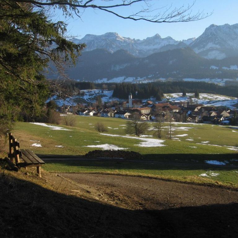 Ferienwohnung Allgäuer Bergwelt - Apartment mit 1 Schlafzimmer und Balkon - 22