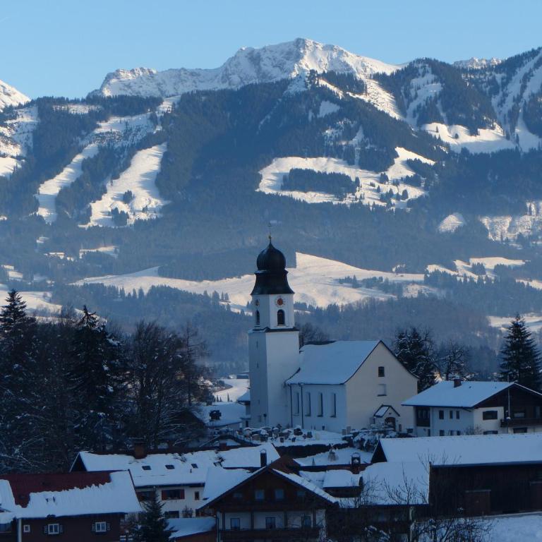 Ferienwohnung Allgäuer Bergwelt - Apartment mit 1 Schlafzimmer und Balkon - 27