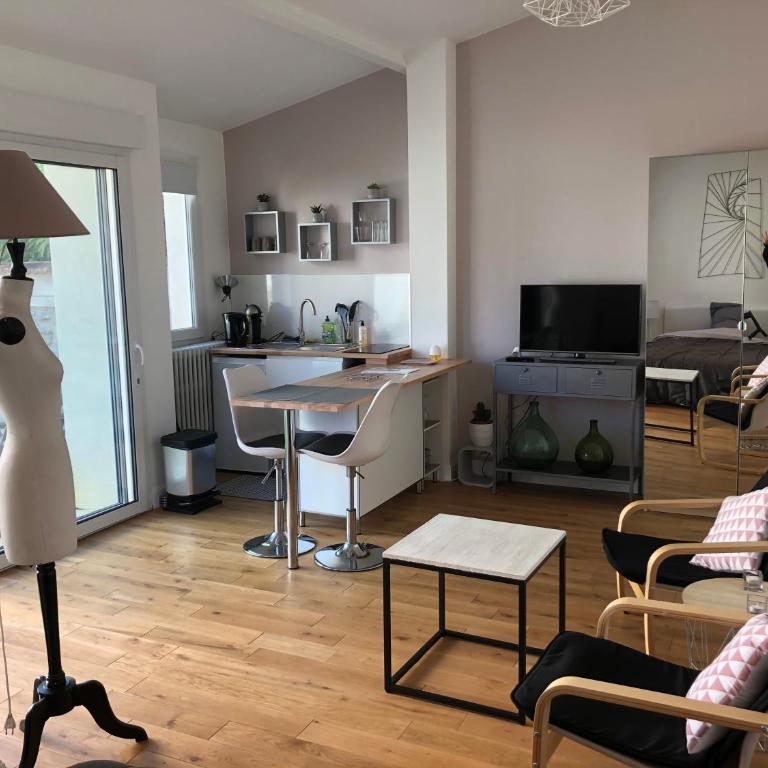 studio maisonnette avec jardin, Nancy Thermal, Artem - Appartement 1 Chambre - 8