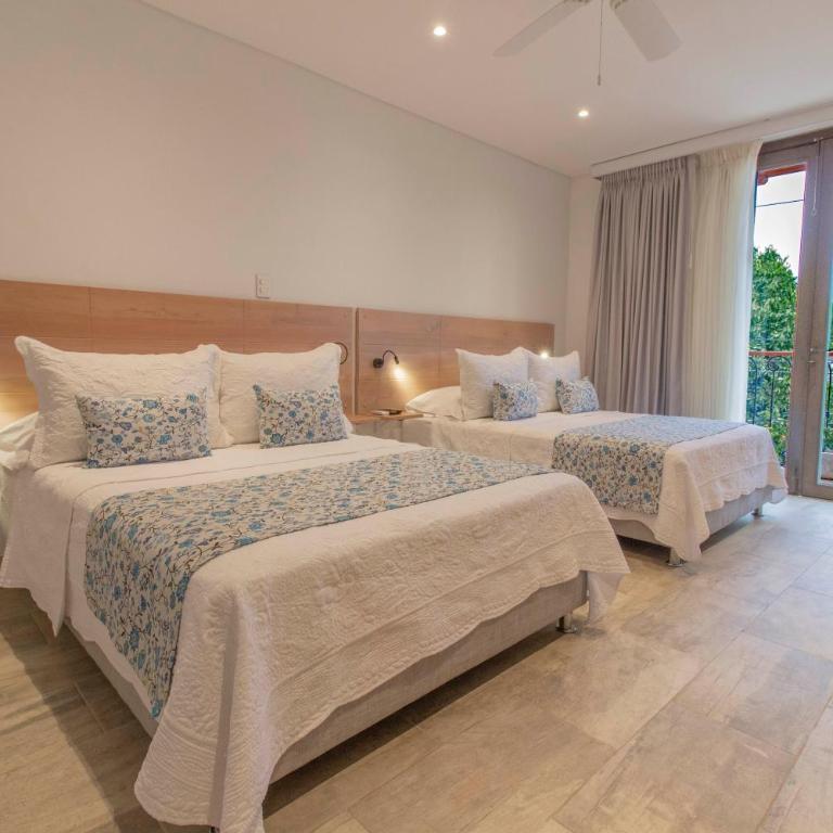 La Gloria Hotel by BespokeColombia - Habitación Doble con balcón - 2 camas - 4