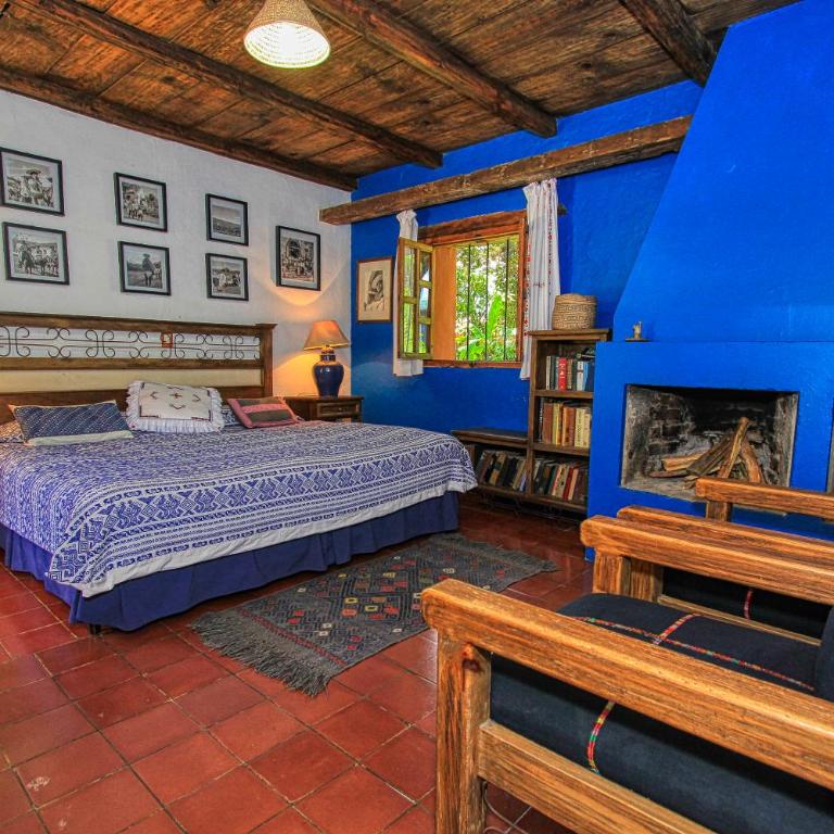 Hotel Na Bolom - Habitación Deluxe con cama extragrande - 1