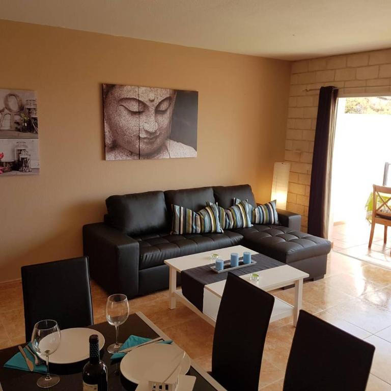 Villa Roque del Conde with fantastic sea view, terrace, pool, Wifi, SAT-TV, garage - Casa de 2 dormitorios - 6