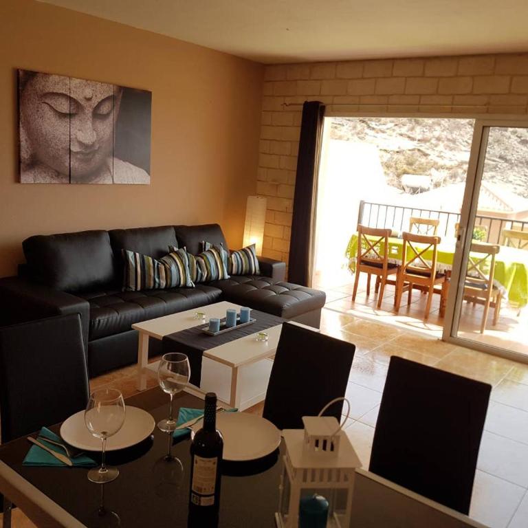 Villa Roque del Conde with fantastic sea view, terrace, pool, Wifi, SAT-TV, garage - Casa de 2 dormitorios - 12