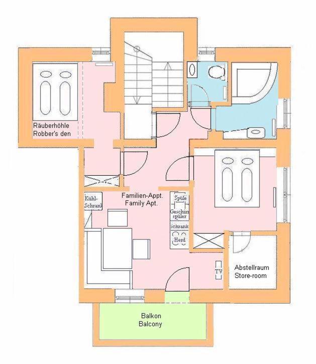 Haus Helga Obertauern - Appartamento con 2 Camere da Letto e Balcone - 2