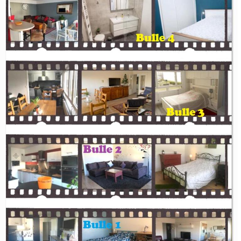 BedinReims elegant green bottle quiet and close to center free parking and wifi free ideal 5 à 9 Adultes - Appartamento Deluxe - 55