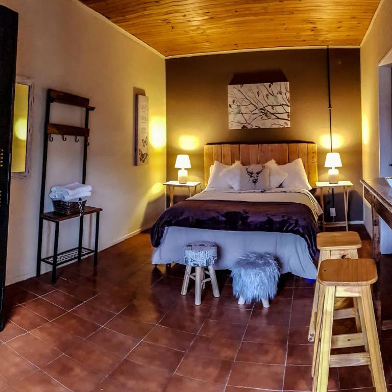 Hostel del Lago, habitaciones privadas y cabañas - Habitación Doble con baño privado - 2