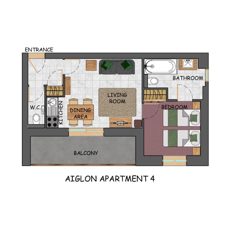 Aiglon Morzine - Appartement 1 Chambre - 6