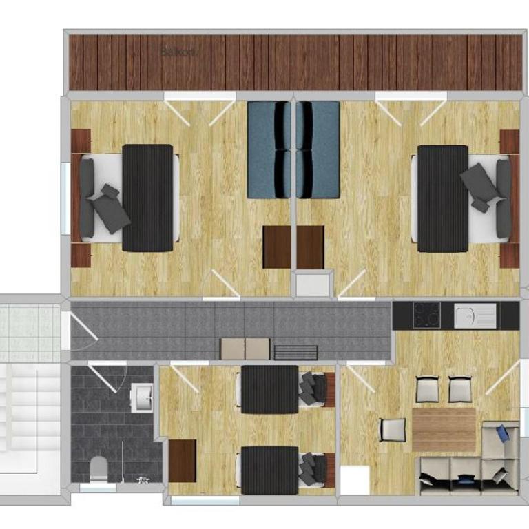 Haus Tisch - Apartamento de 3 dormitorios - 5