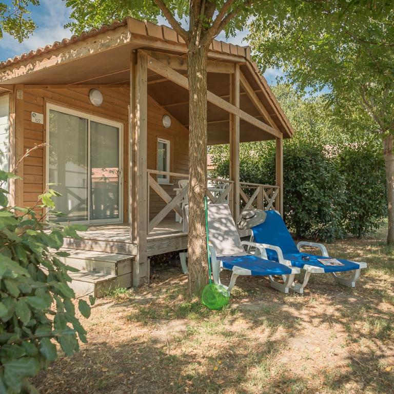Camping Le Méditerranée Argelès - Domaine piétonnier - Chalet Prestige (4 Adultes) - 1