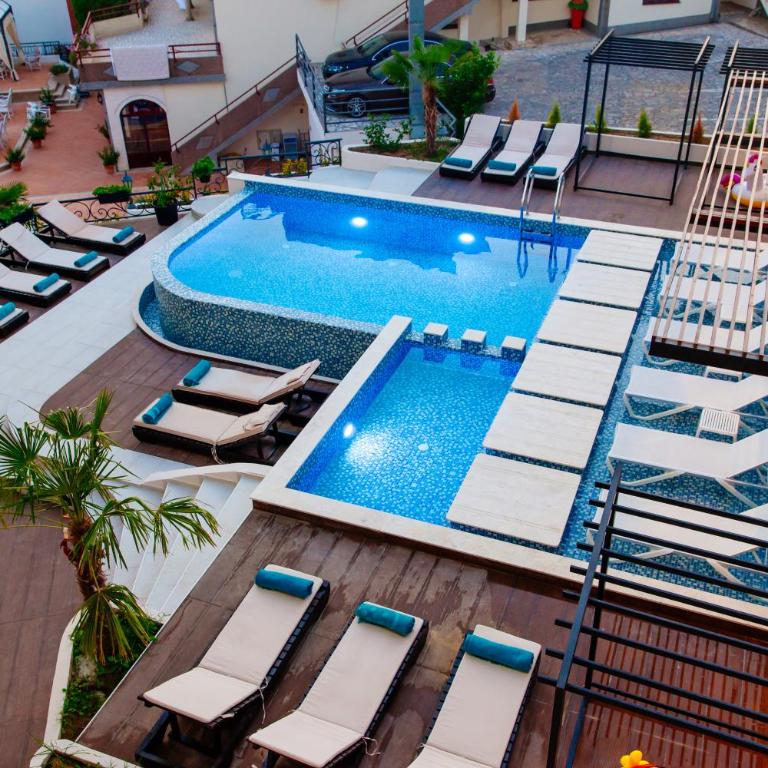 Hotel Princess & Spa - Dvokrevetna Soba sa Bračnim Krevetom sa Balkonom i Pogledom na More - 1