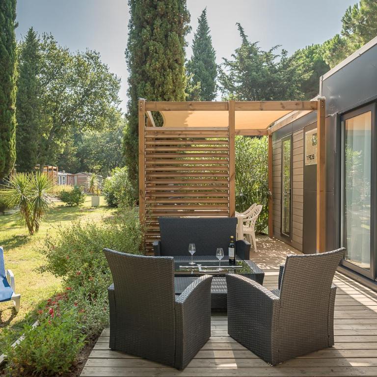 Camping Le Méditerranée Argelès - Domaine piétonnier - Mobile Home Privilège (4 Adultes) - 4