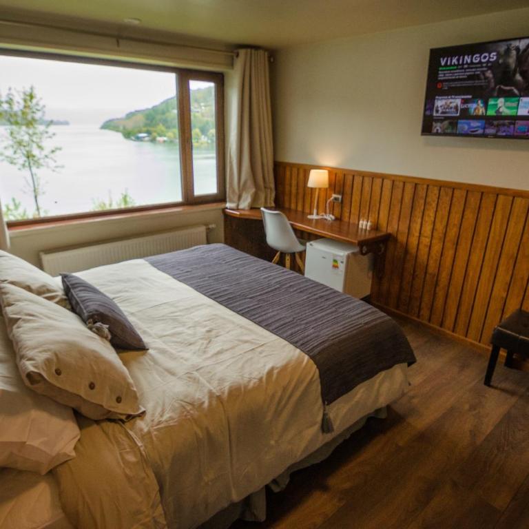 Hotel Boutique Cutipay - Habitación Doble con vistas al río - 11