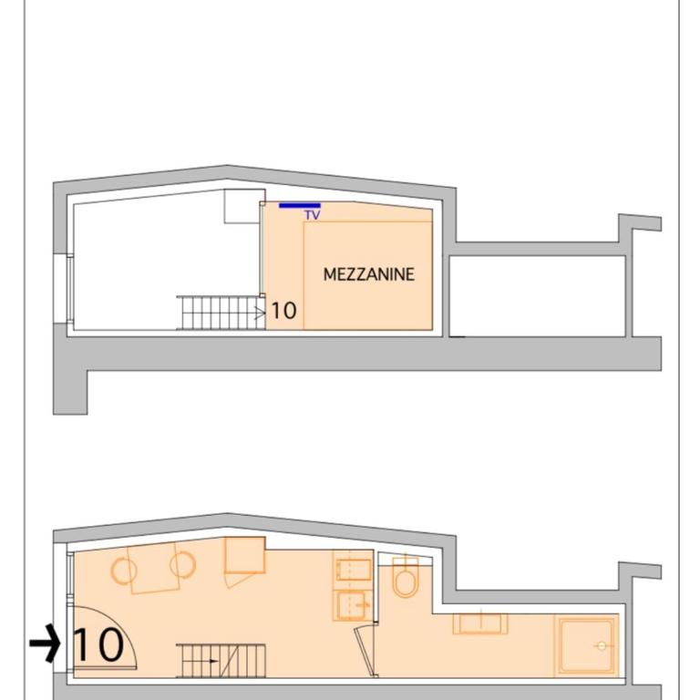 Appart'Hotel Aiguille Verte & Spa - Studio avec Mezzanine - 4