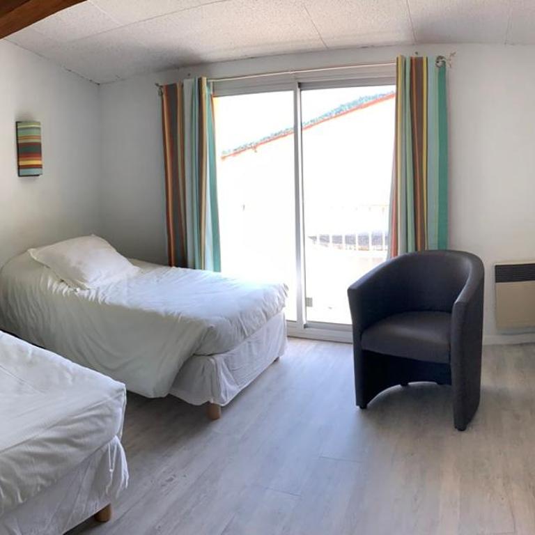 Hôtel des Bains et des Gorges - Chambre Lits Jumeaux Standard - 1