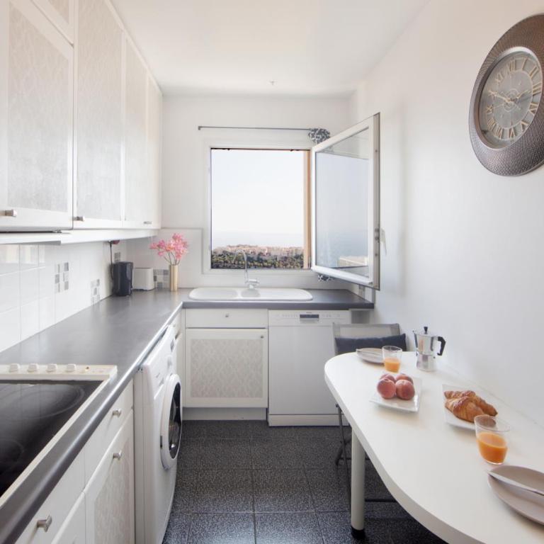 Panoramic view, 2 bedroom, Monaco,Riviera, Parking - Appartement 2 Chambres - 17