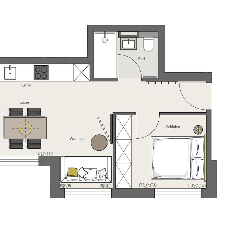 Modern apartment near downtown - Appartamento Superior - 8