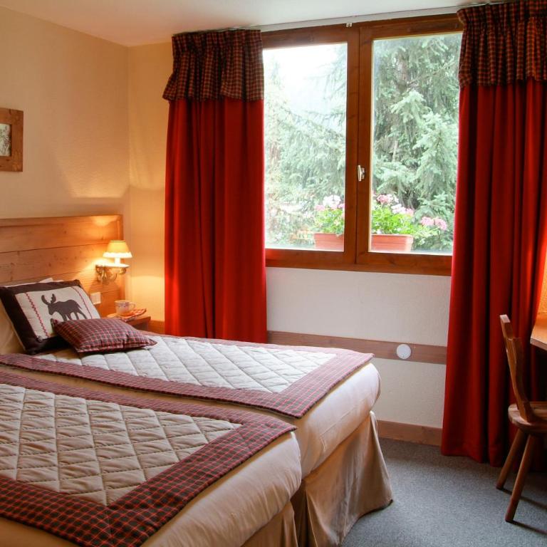 Hôtel Restaurant La Tourmaline - Chambre Lits Jumeaux avec Accès Spa - 1