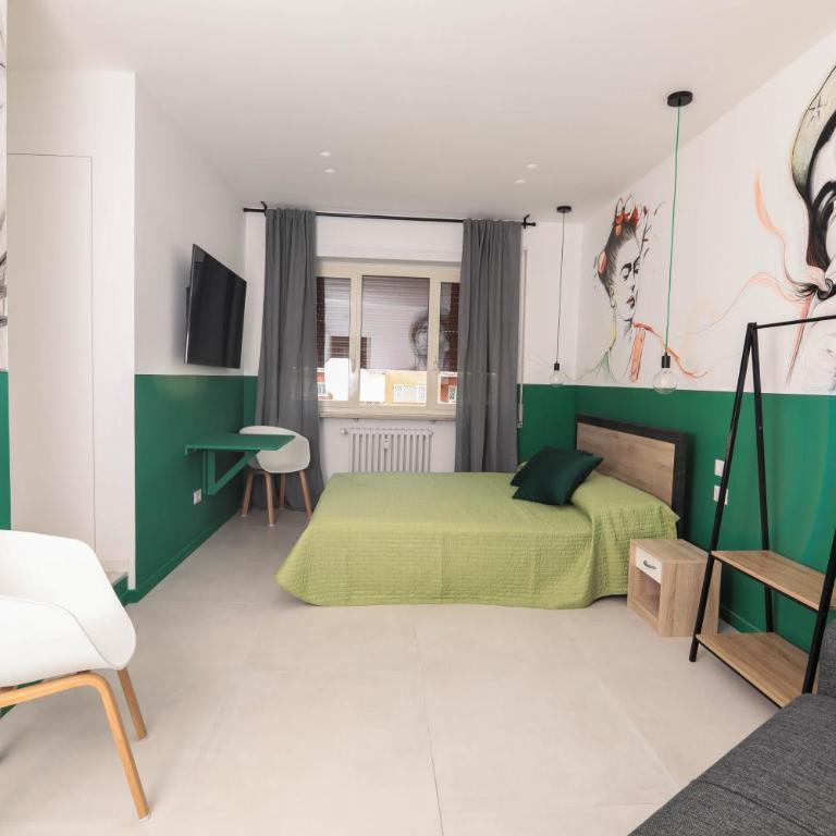 O.Effe. Suites / Vatican - Camera Matrimoniale con Bagno Privato - 9