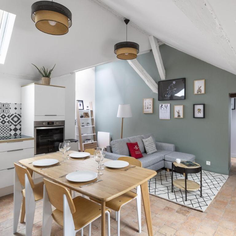 Le Nao- L'Île Feydeau - 2 chambres de charme - Two-Bedroom Apartment - 2