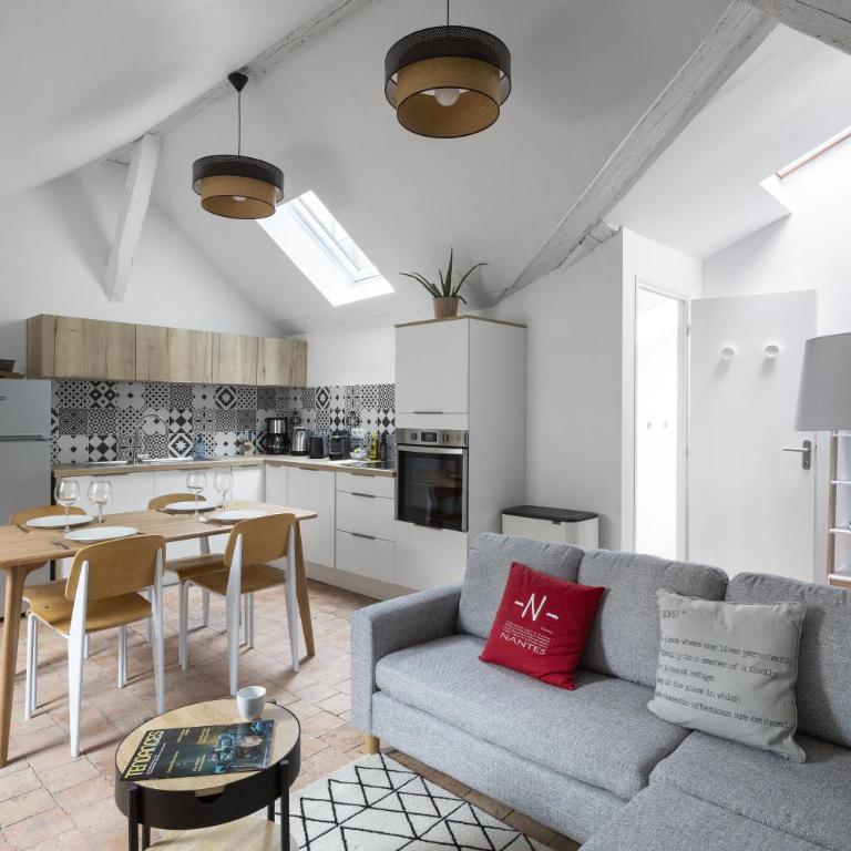 Le Nao- L'Île Feydeau - 2 chambres de charme - Two-Bedroom Apartment - 1
