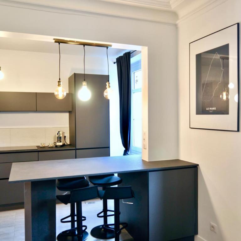 Appart Hotel NuitéeJour Le Mans Centre Jaurès - Appartement Deluxe - 5