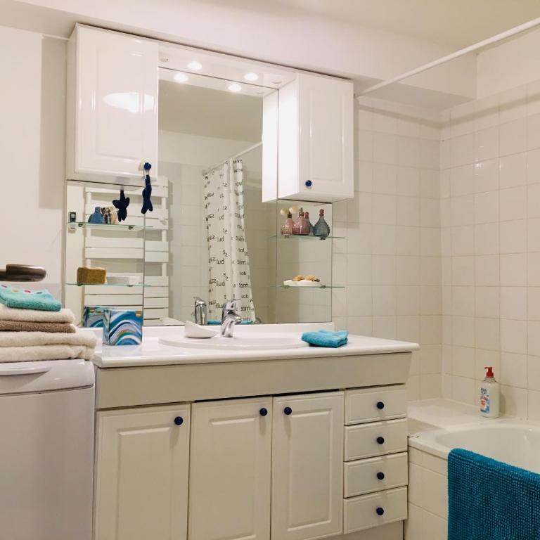 Large private garden, quiet 2-bedroom apartment, air conditioning, wifi, parking - Appartement - 47