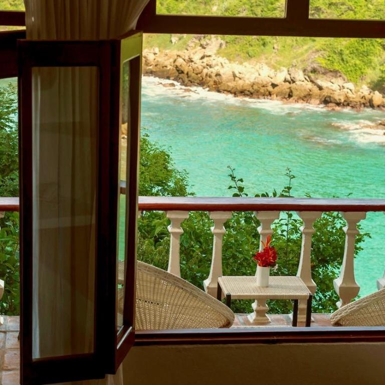 Villas Carrizalillo - Suite con vistas al mar - 1 cama grande - 1
