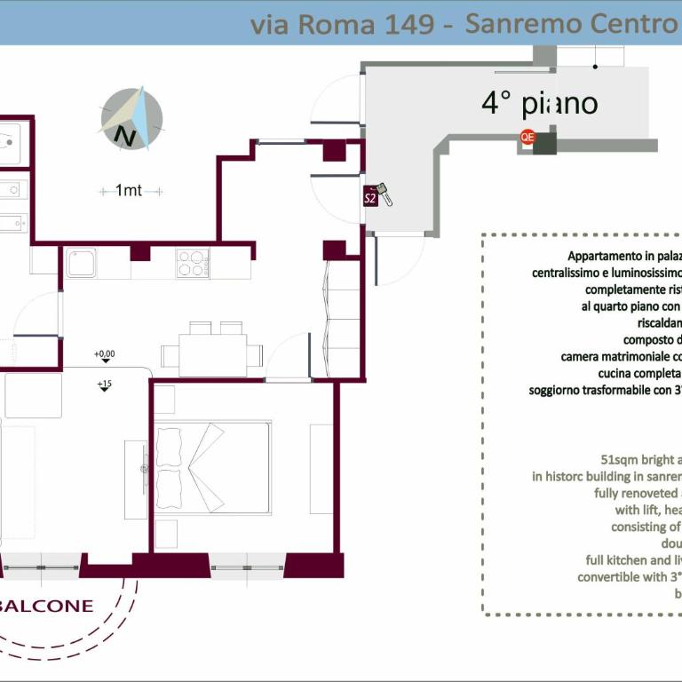 Carlos BCS2 - Sanremo Center Suite - - Appartamento con 1 Camera da Letto - 25