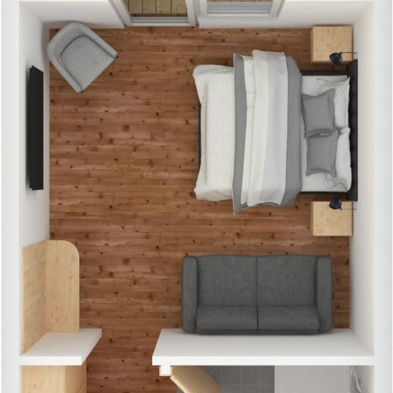Bergnest die Frühstückspension - Deluxe Double Room (2 Adults + 1 Child) - 8