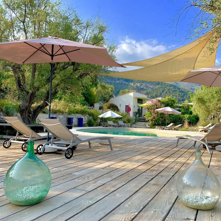 Maison d'Hôtes Bleu Azur - Studio - Vue sur Mer - 2