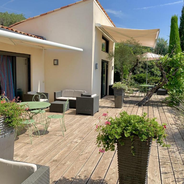 Maison d'Hôtes Bleu Azur - Studio - Vue sur Mer - 4