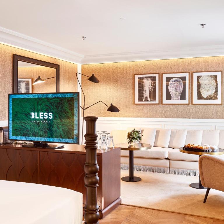 BLESS Hotel Madrid - The Leading Hotels of the World - Suite con vistas al jardín - 4