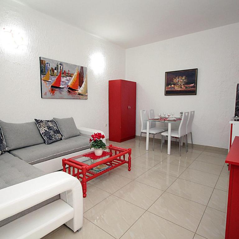 Apartments Kruna Jovanović - Apartman sa 1 Spavaćom Sobom i Pogledom na Vrt - 6