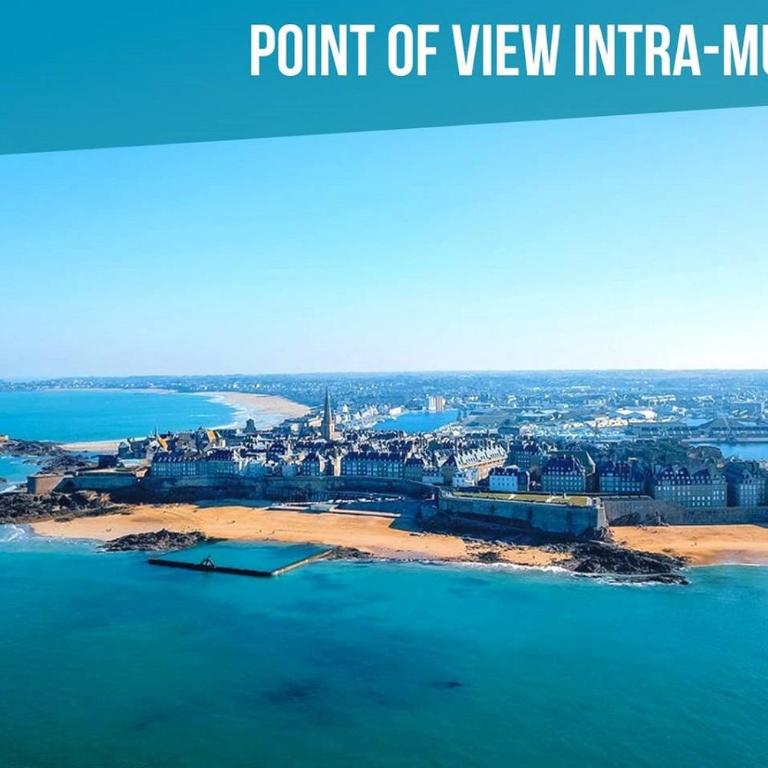 Appartement Saint Malo vue sur mer, parking vélo privé , Ferry, plage et commerces à 50 m - Appartamento con Vista Mare - 37