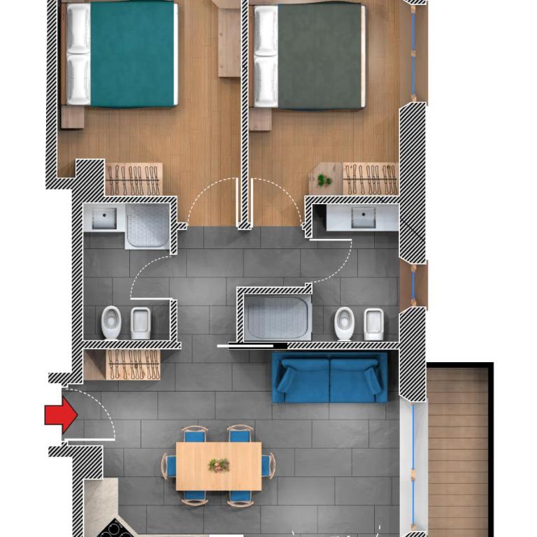 Casa Giusto - Two-Bedroom Apartment - 8