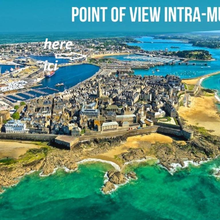 Appartement Saint Malo vue sur mer, parking vélo privé , Ferry, plage et commerces à 50 m - Appartamento con Vista Mare - 33