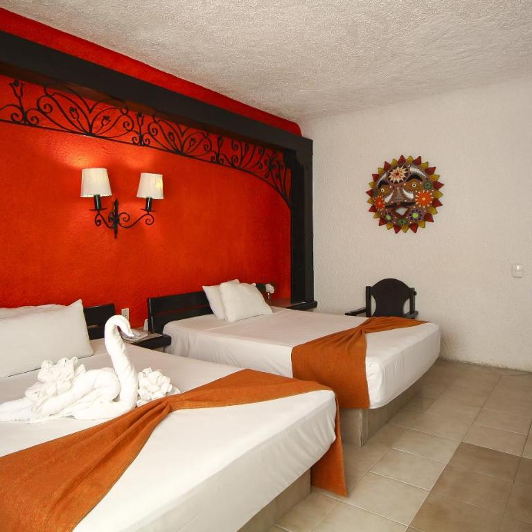 Hotel Xbalamqué Boutique & Spa - Habitación Doble - 2 camas dobles - 4