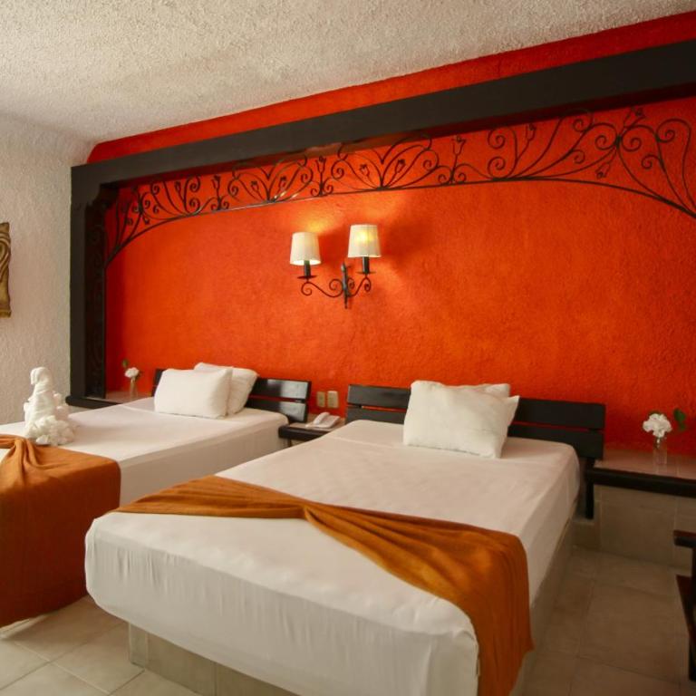 Hotel Xbalamqué Boutique & Spa - Habitación Doble - 2 camas dobles - 11