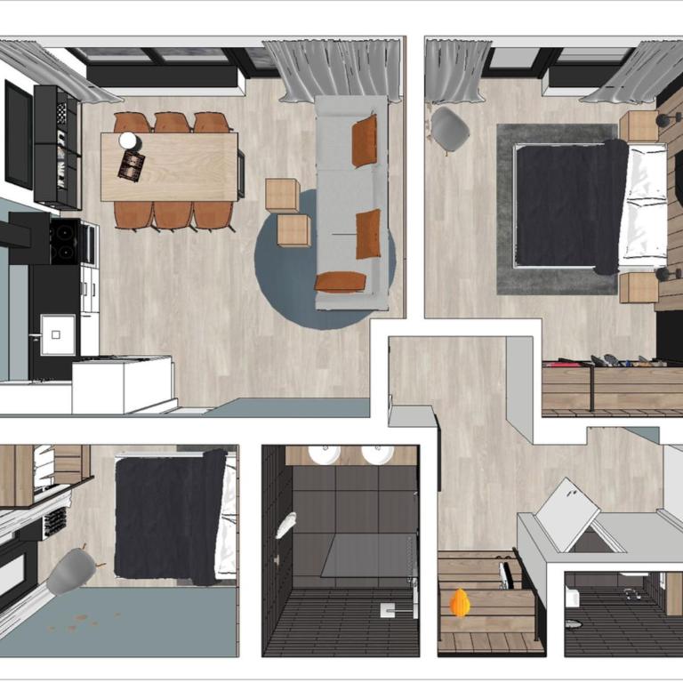 Dahoam by Sarina - Village Appartements incl Zell am See - Kaprun Summercard - Apartment mit 2 Schlafzimmern und Balkon - 15