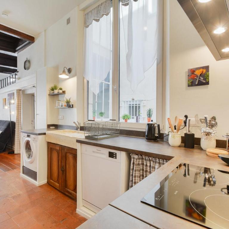 Le cocon des Deux Sirènes - Studio cosy pour 2 à Nancy - Apartment - 5