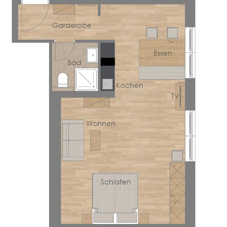Alpenvital Tirol Appartements - Apartment im Untergeschoss - 4