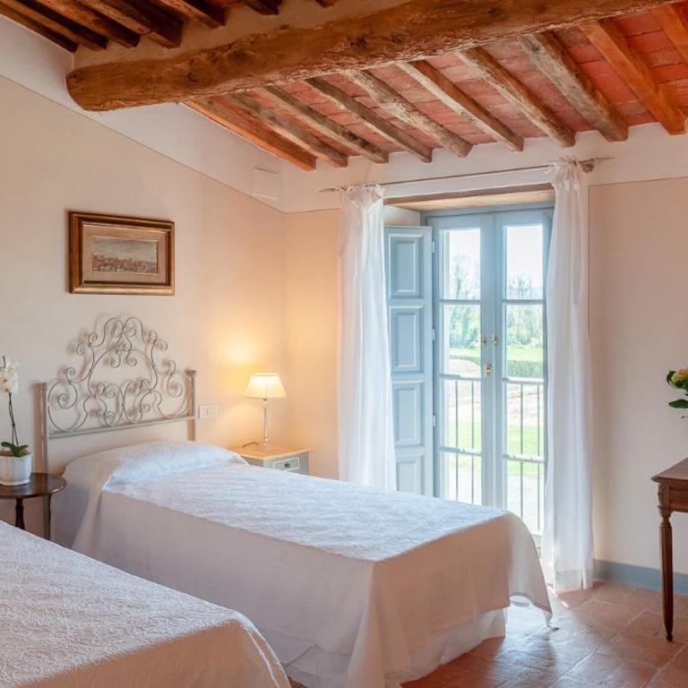 L'Arancera - Camera Superior Matrimoniale/Doppia con Letti Singoli con Vista Piscina - 7