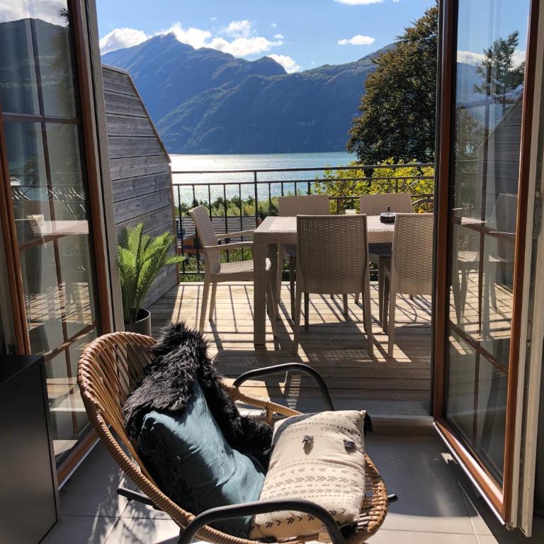 Appart T4 Christina contemporain, Vue Lac, climatisé avec parking - Apartment mit 3 Schlafzimmern - 17