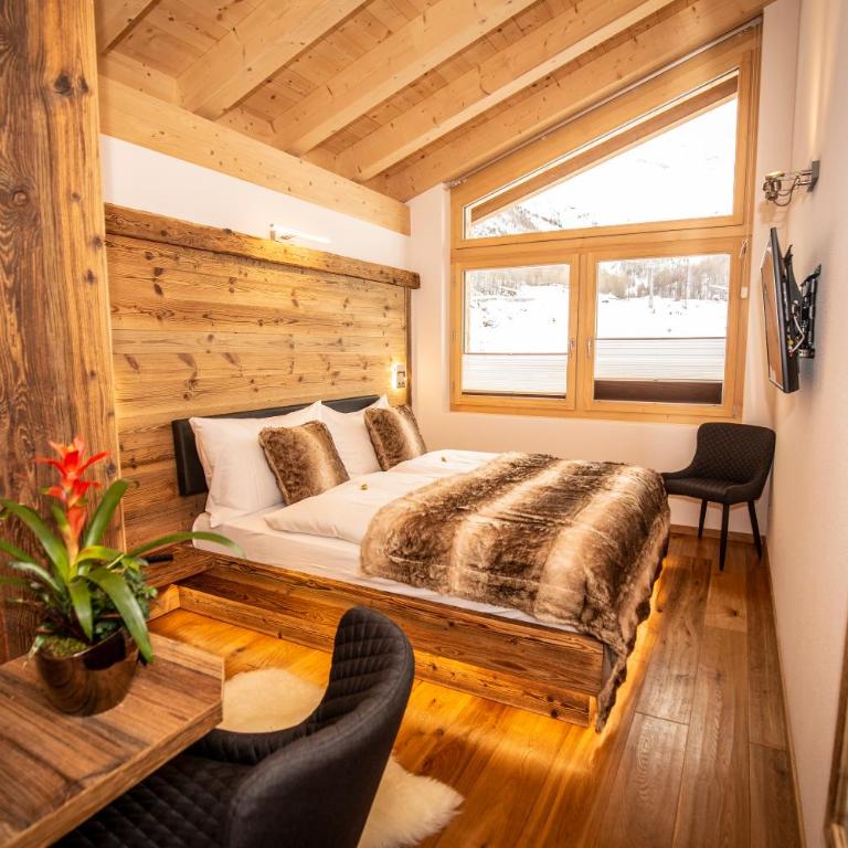 Palace Luxury Wellness Apartment and Boutique Hotel Ski-in-out - Deluxe Doppelzimmer mit Dusche - 3
