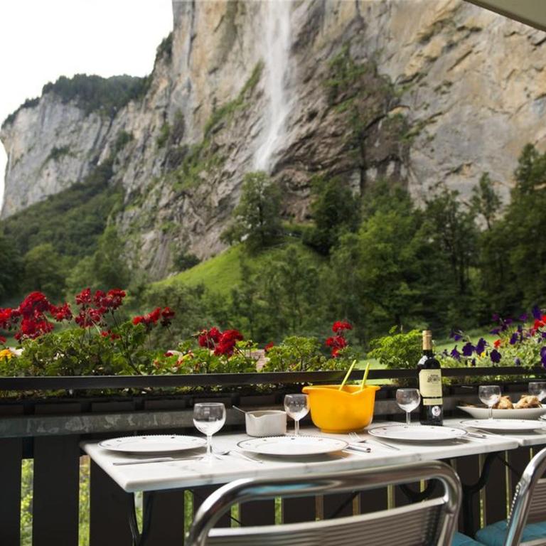 Lauterbrunnen Staubbach Beautiful Waterfall Apartment - Apartment mit 3 Schlafzimmern - 81