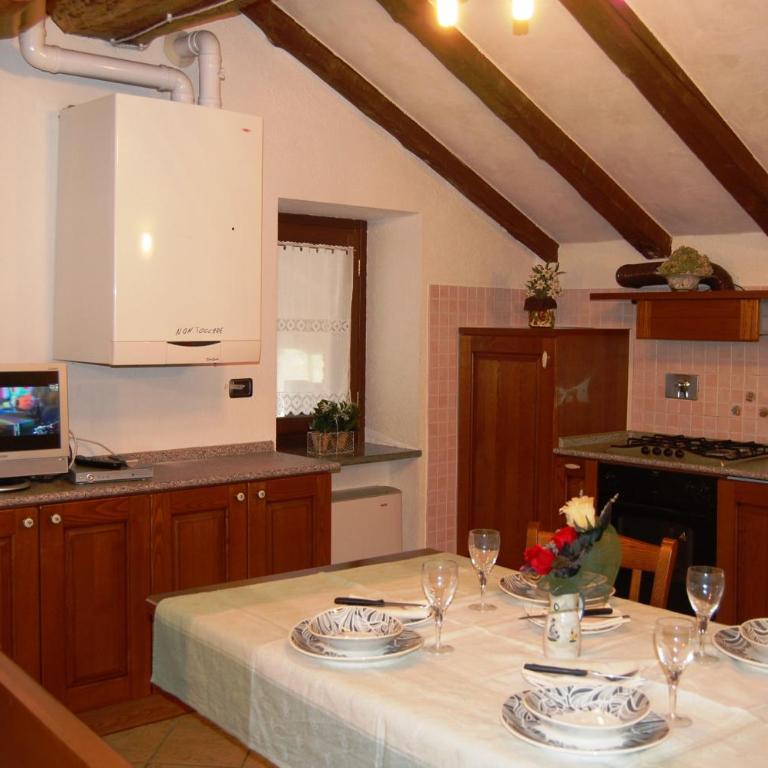 Case Gran Paradiso Villaggio Melignon - Appartamento con 2 Camere da Letto e con Vista Montagna - 16
